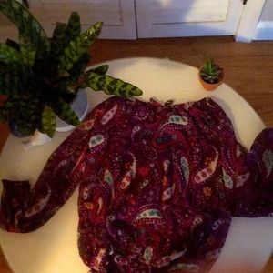 Colorful long sleeved children shirt like new